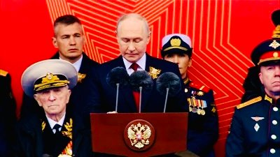 Putin apela a la memoria soviética en un desfile marcado por recortes y medidas de seguridad: en contexto