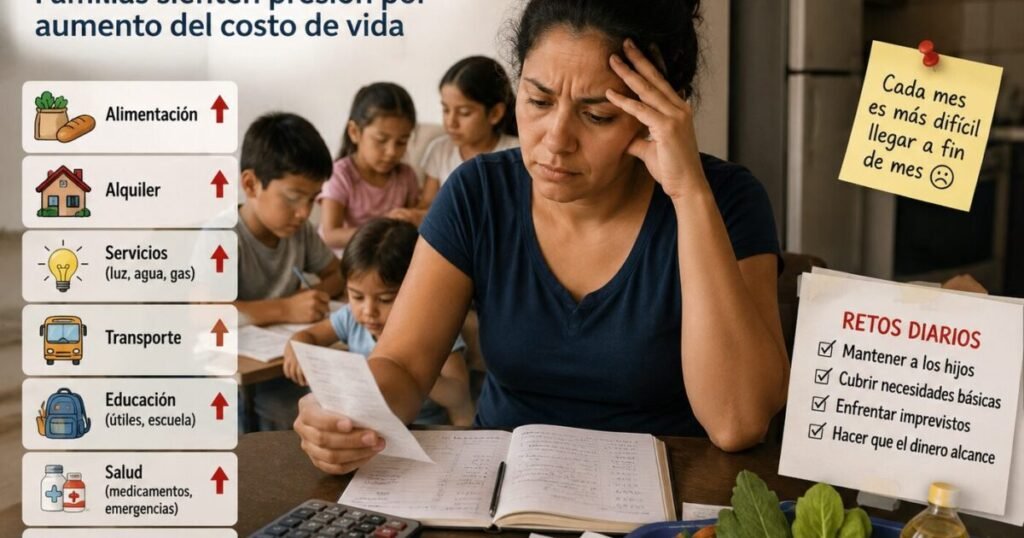Suben alimentos y servicios y se estrecha el margen de los hogares: en contexto