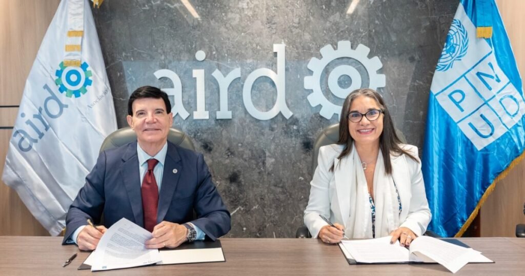AIRD y PNUD reafirman alianza para impulsar una industria más sostenible: en contexto