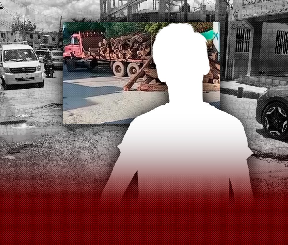 Menor herido en Los Frailes tras incidente con un camión en una vía deteriorada