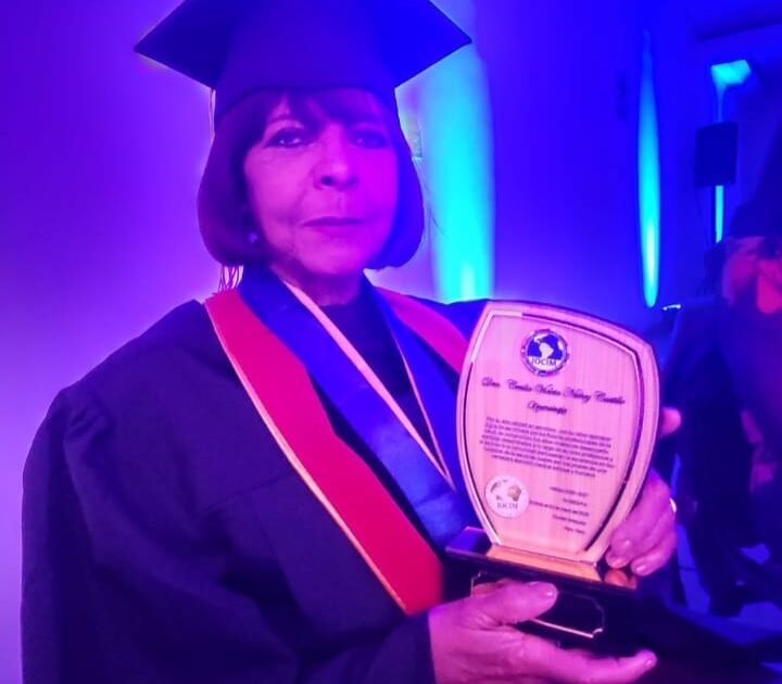 OICIM distingue a la neumóloga Cecilia Violeta Núñez en su congreso internacional