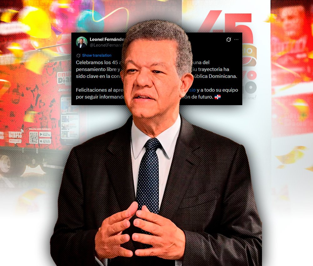 Leonel Fernández destaca a El Nuevo Diario por su aporte a la democracia: en contexto