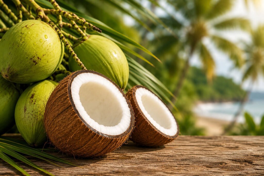 Aumenta la producción de coco, pero se hunden las exportaciones y crece la exigencia de explicaciones