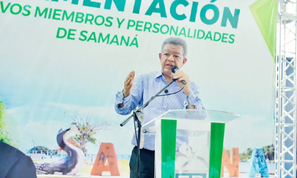 Leonel denuncia presiones oficiales para impedir acto de Fuerza del Pueblo en Samaná