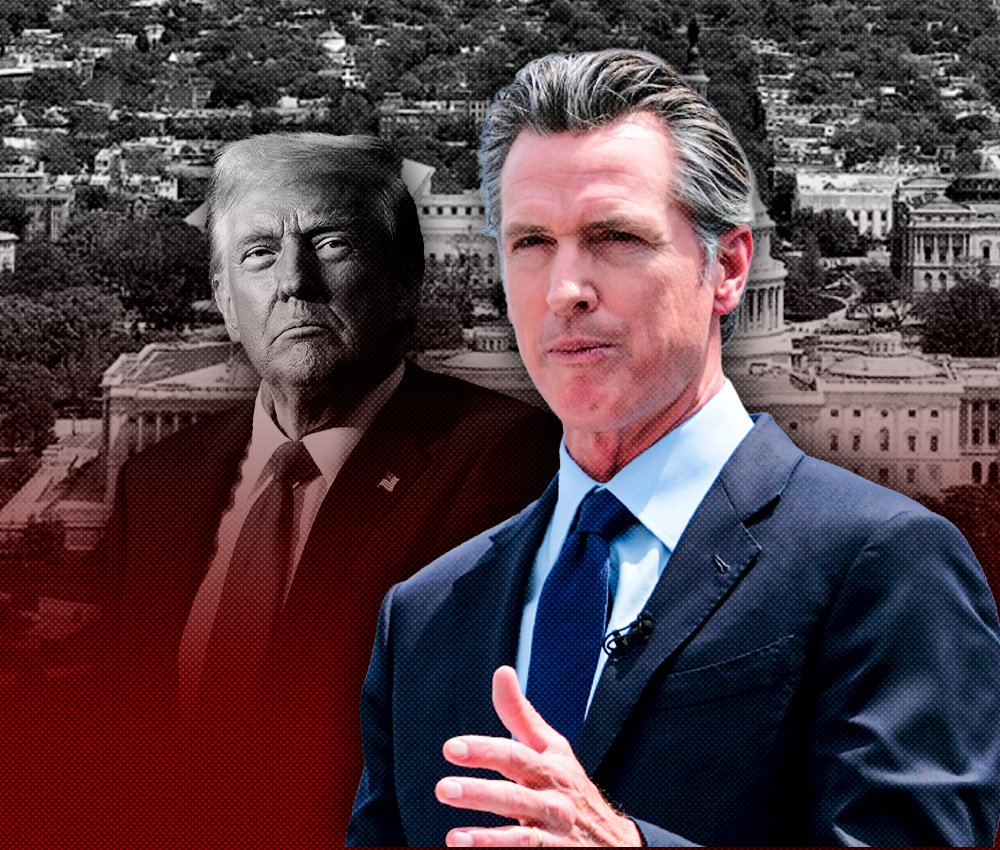 Newsom acusa en Washington a Trump de corrupción y reprocha la inacción de las instituciones