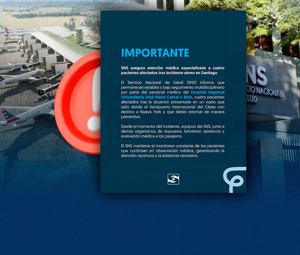 Cuatro pasajeros continúan en observación tras incidente en vuelo que regresó a Santiago mientras persisten dudas sobre las causas