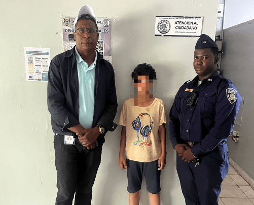 Localizan a menor reportado como desaparecido en el DN y lo ponen bajo resguardo oficial