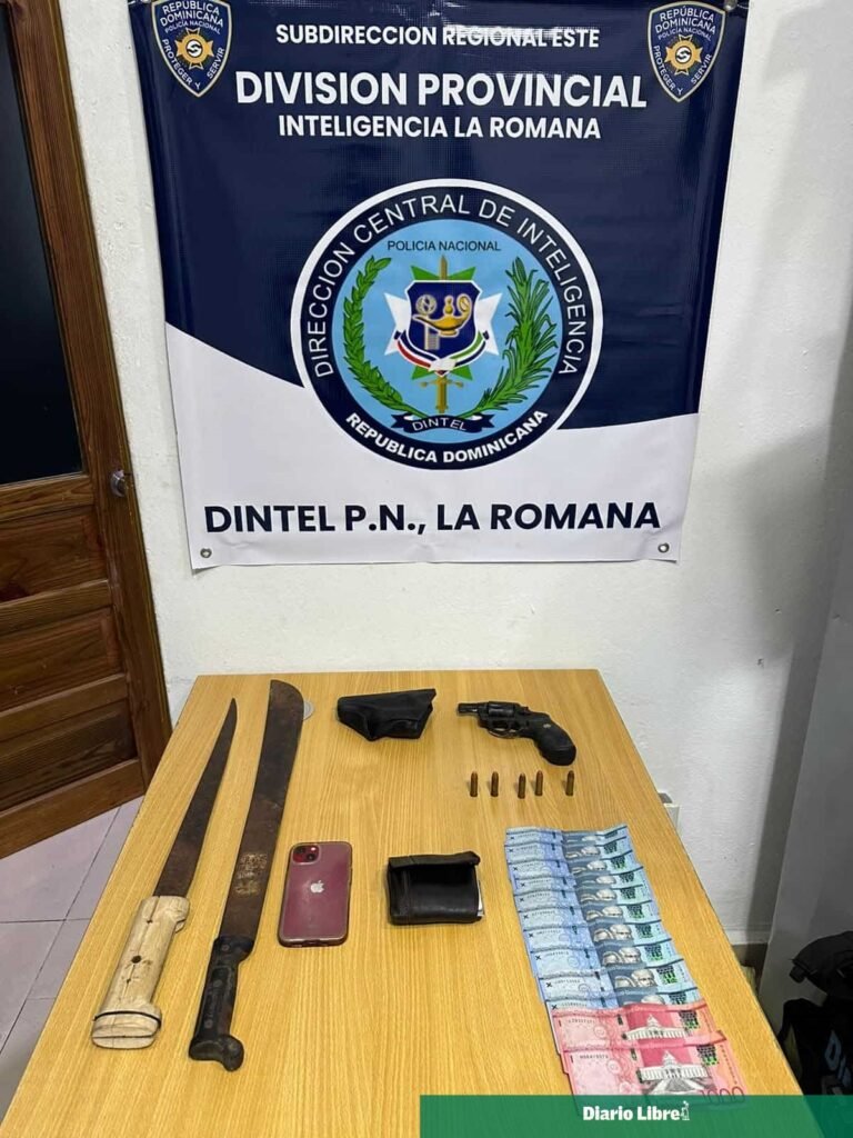 Allanamientos en La Romana dejan un detenido y hallan armas ilegales