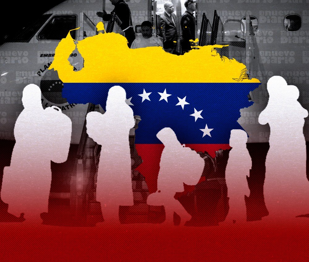 Venezuela recibe 126 migrantes repatriados en un vuelo procedente de Florida bajo los acuerdos con EE.UU.