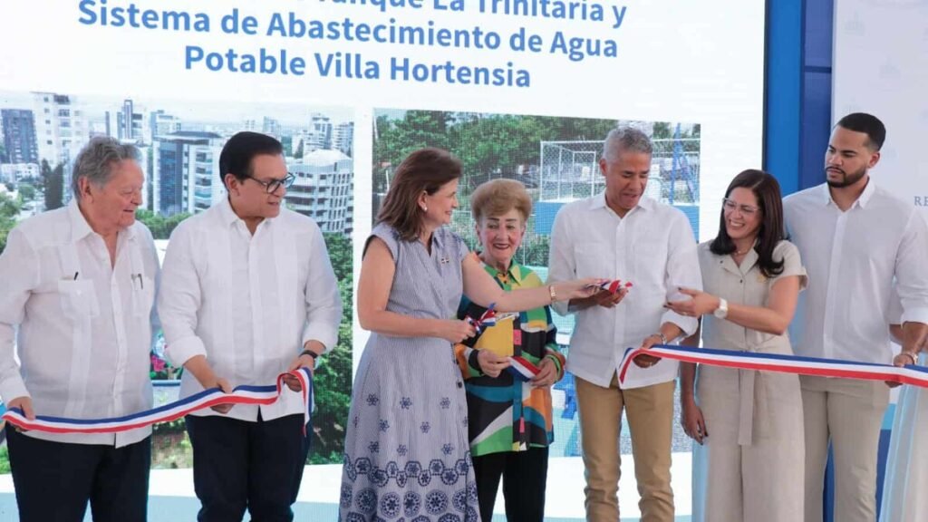 Gobierno inaugura obras de agua en Santiago tras años de abandono y con más de RD$160 millones en inversión