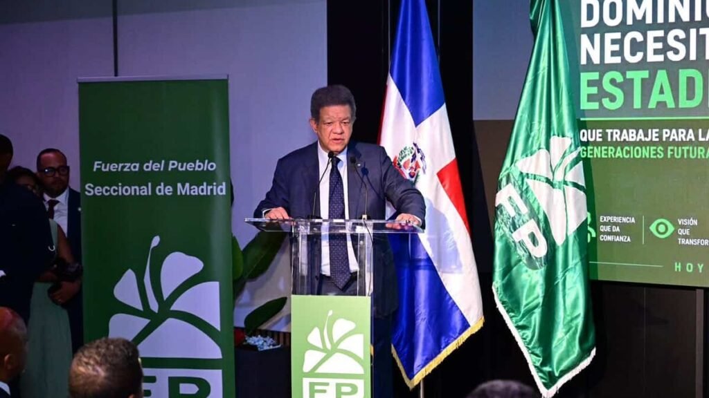 Leonel presenta en Madrid nuevas incorporaciones al oficialismo y reafirma el avance de la Fuerza del Pueblo