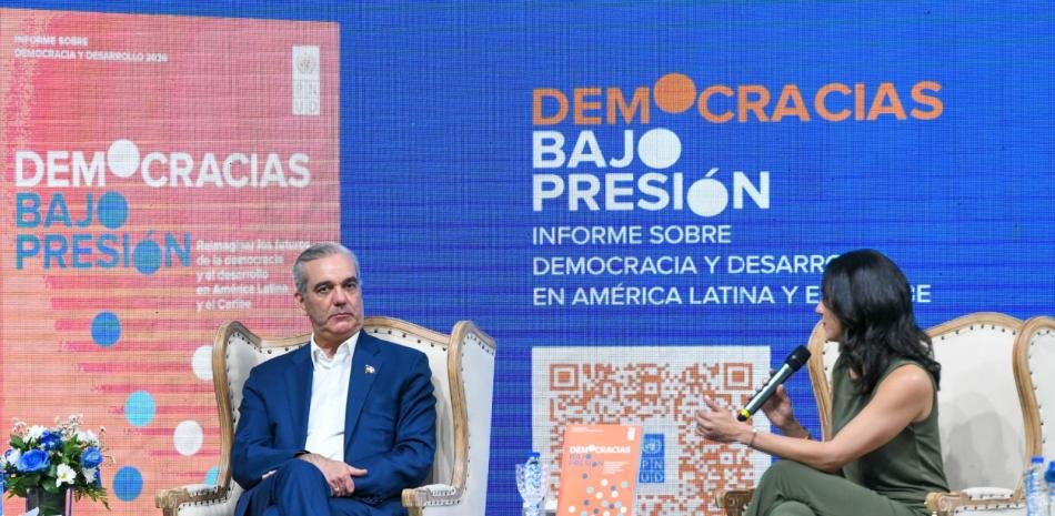 Abinader reivindica en un foro del PNUD la ausencia de polarización y su gestión