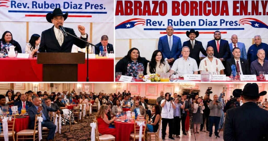 Acto comunitario en Nueva York expone reclamos de representación; participó el cónsul dominicano