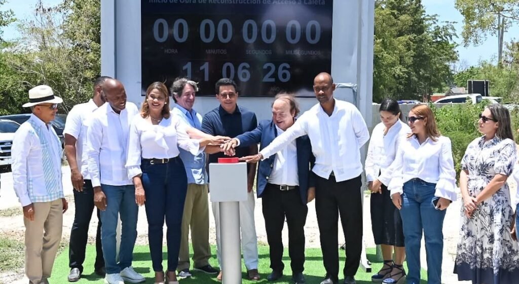 Arrancan en La Romana los trabajos de RD$264 millones para acceso a playa Caleta
