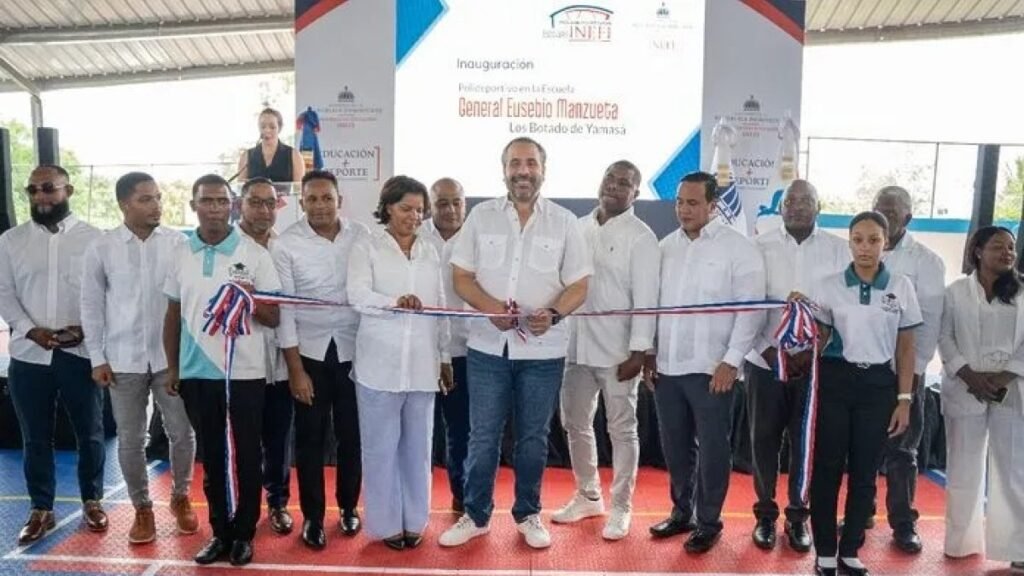 INEFI inaugura en Monte Plata otra obra deportiva y reaviva el debate sobre una deuda pendiente