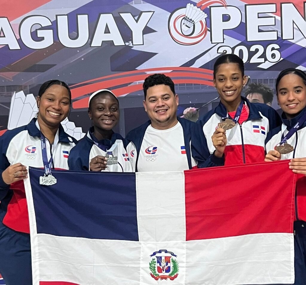 RD suma plata y bronce en Paraguay Open y vuelve la mirada al apoyo continuo del bádminton