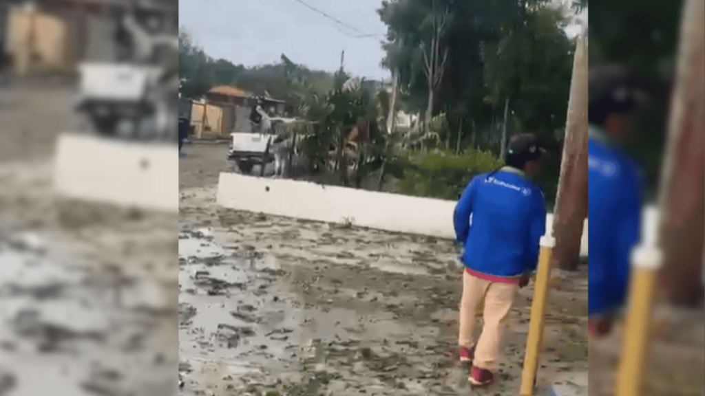 Granizada en La Placeta pone a prueba la respuesta oficial tras lluvias y vientos en San José de las Matas