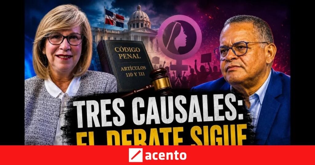 Las tres causales vuelven a pasar factura al PRM: Mary Fernández dice que la traba es política