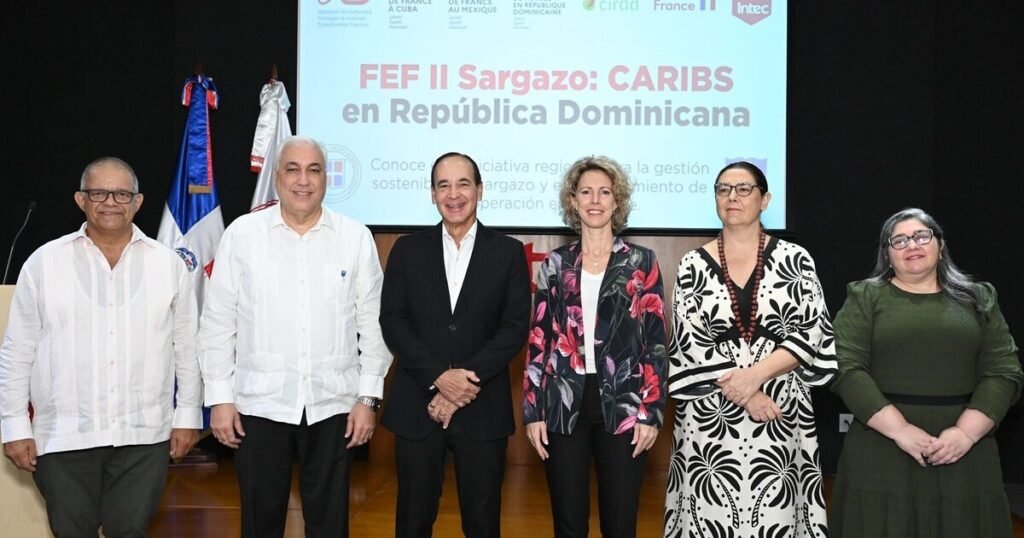 Francia financia un plan regional contra el sargazo en República Dominicana