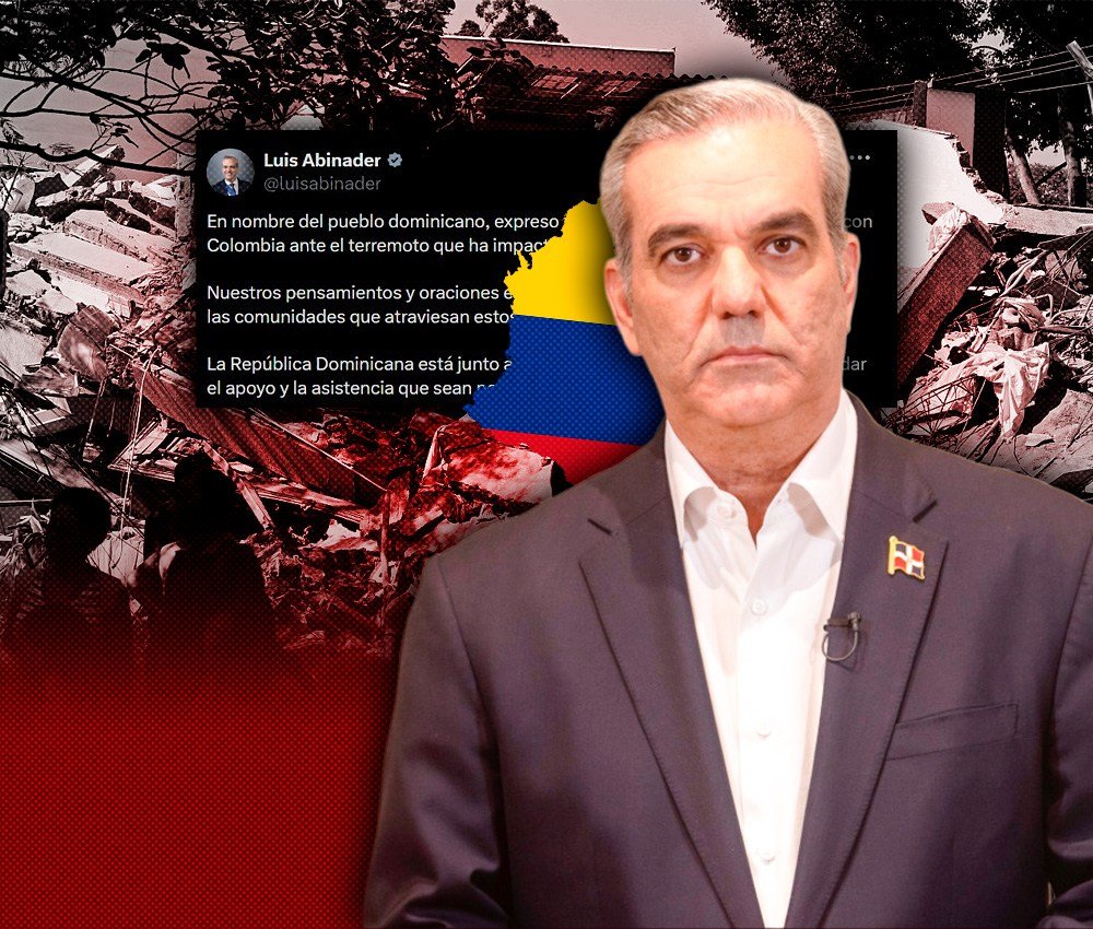 Abinader fija postura por tragedia en Colombia mientras queda abierta la exigencia de que el apoyo oficial se traduzca en acciones verificables