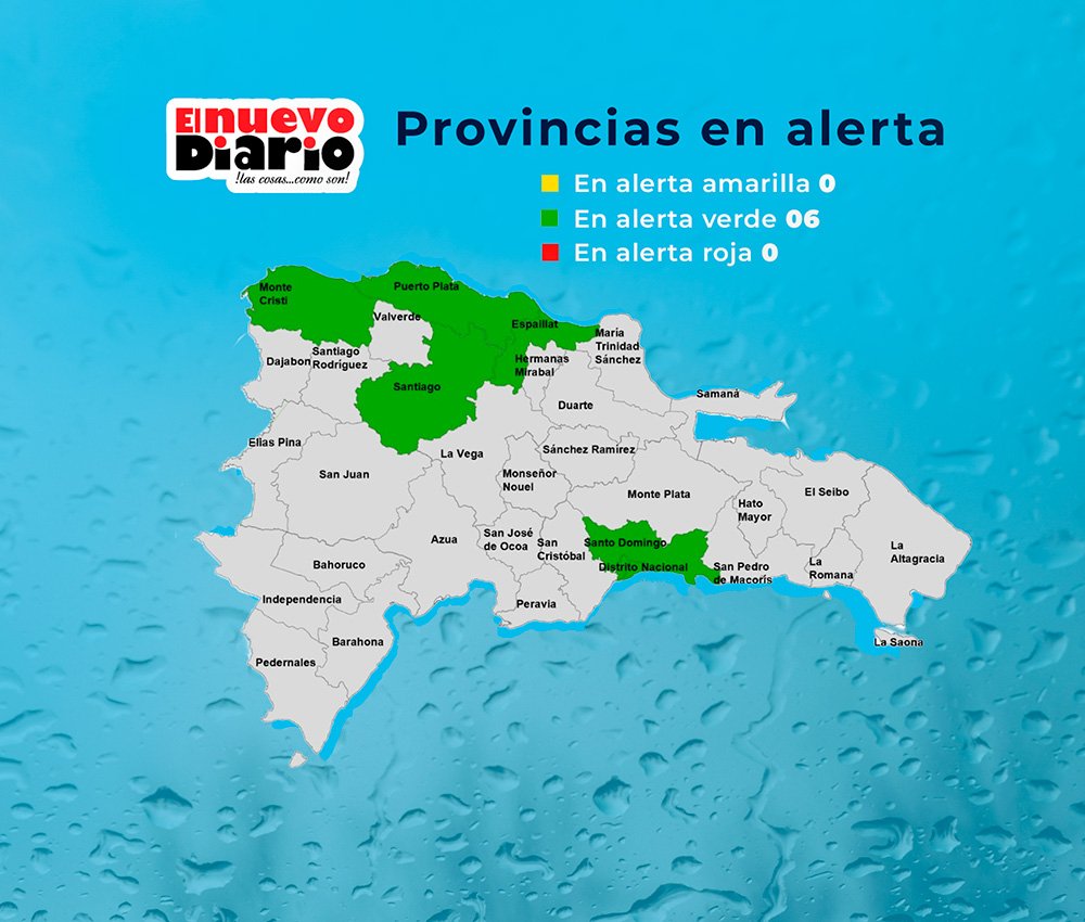 COE mantiene alertas por lluvias y posibles inundaciones en varias provincias