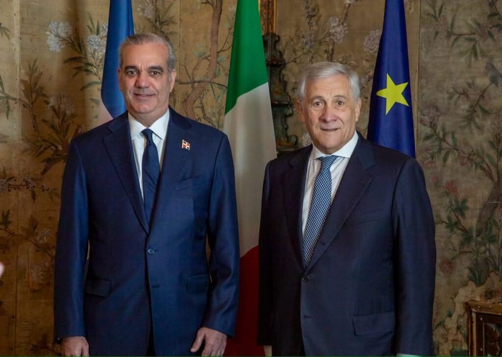 Abinader y Tajani sellan en Roma una declaración para impulsar comercio, inversión y seguridad